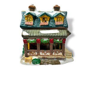 Christmas Village House Wellington Square Collection Ceramic 2004